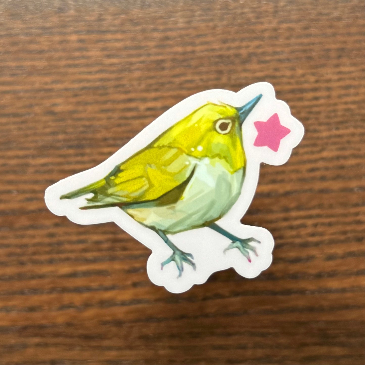 "Pollinator Power Bird" Vinyl Sticker