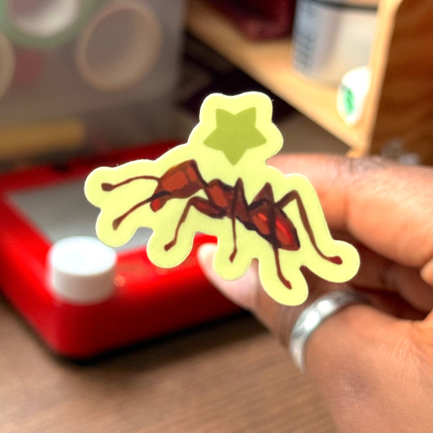 "Pollinator Power Ant" Vinyl Sticker