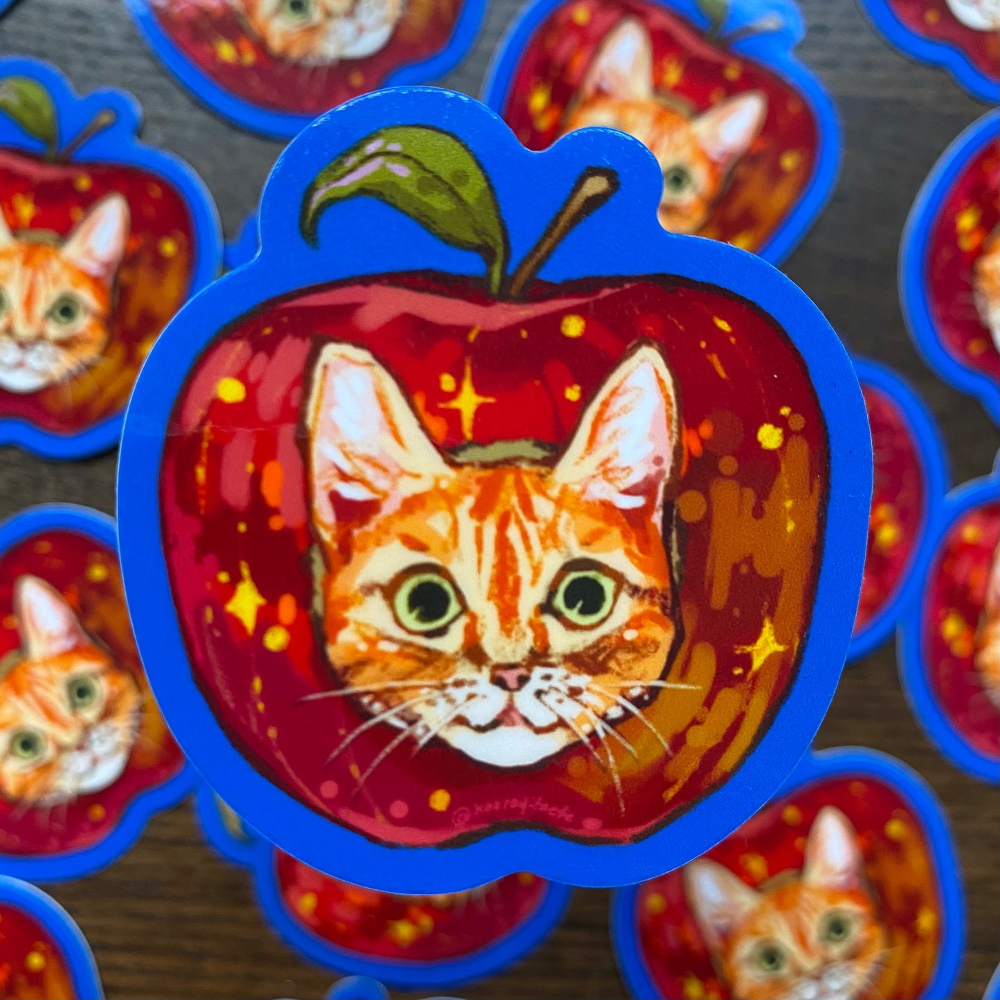 "Catapple" Vinyl Sticker