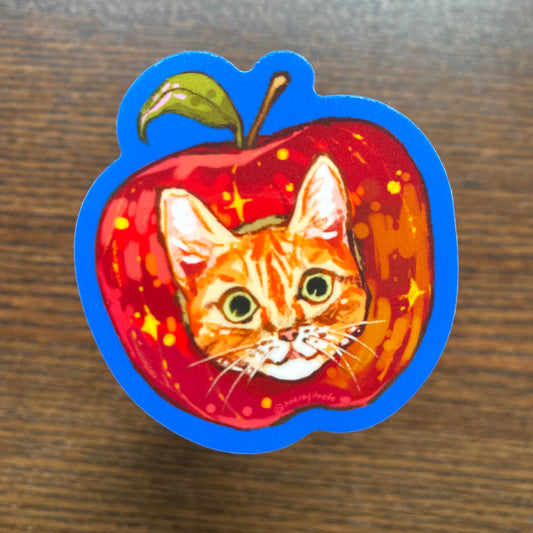 "Catapple" Vinyl Sticker