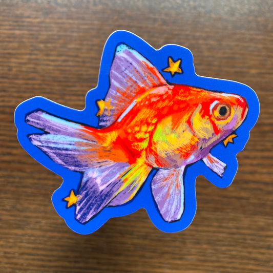 “Goldiefish” Vinyl Sticker