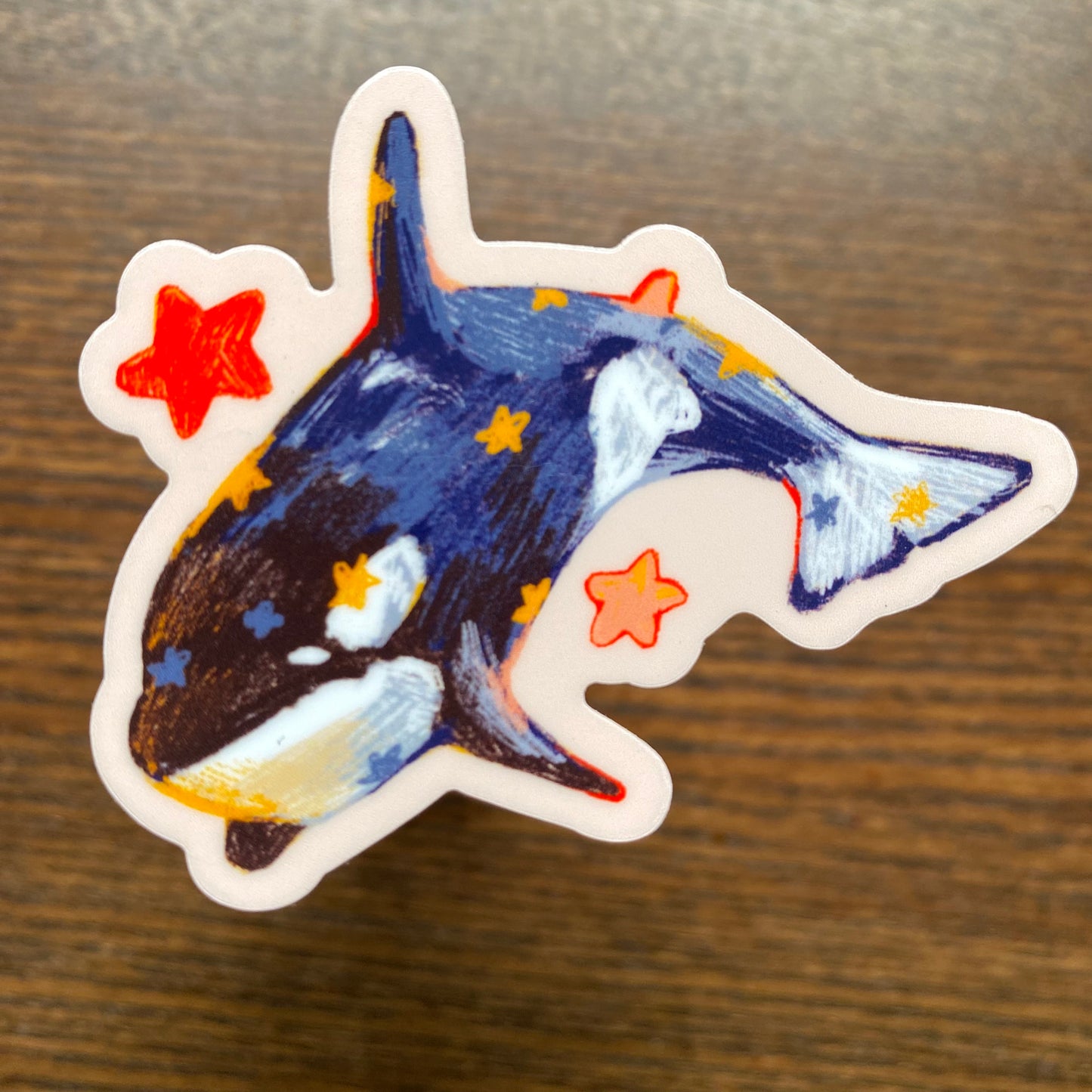 “Shark Question Mark” Vinyl Sticker