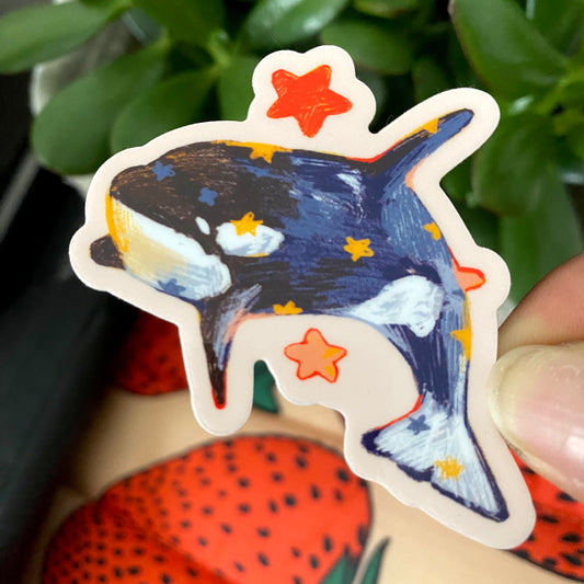 “Shark Question Mark” Vinyl Sticker