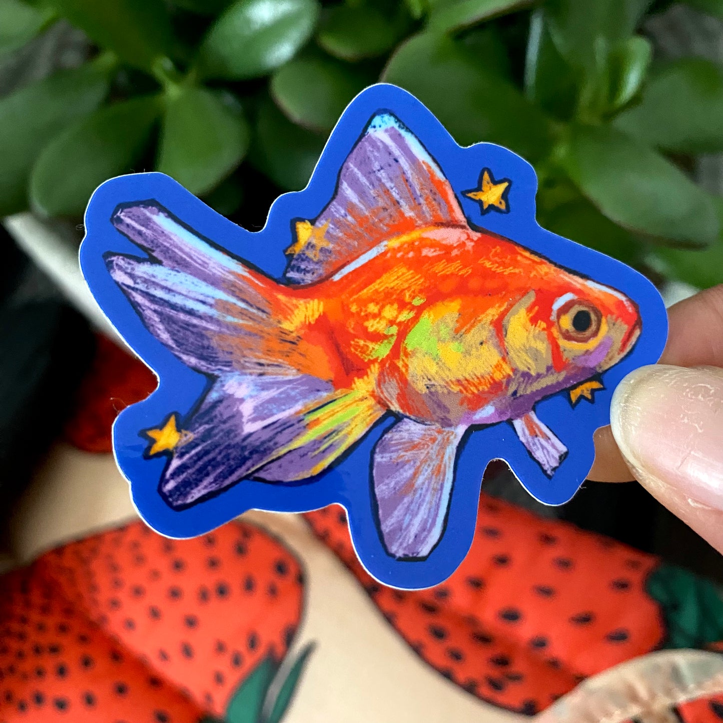 “Goldiefish” Vinyl Sticker