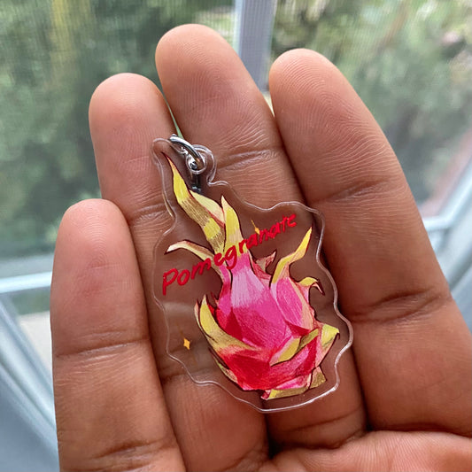 "Pomegranate" Acrylic Keychain