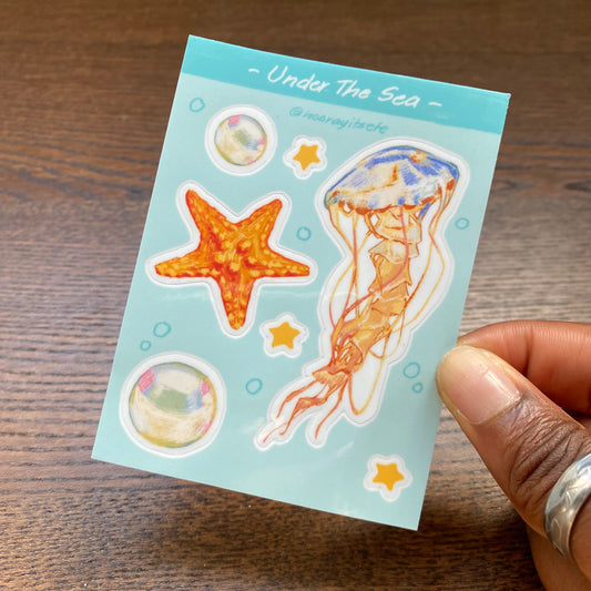 “Under The Sea” Vinyl Sticker Sheet