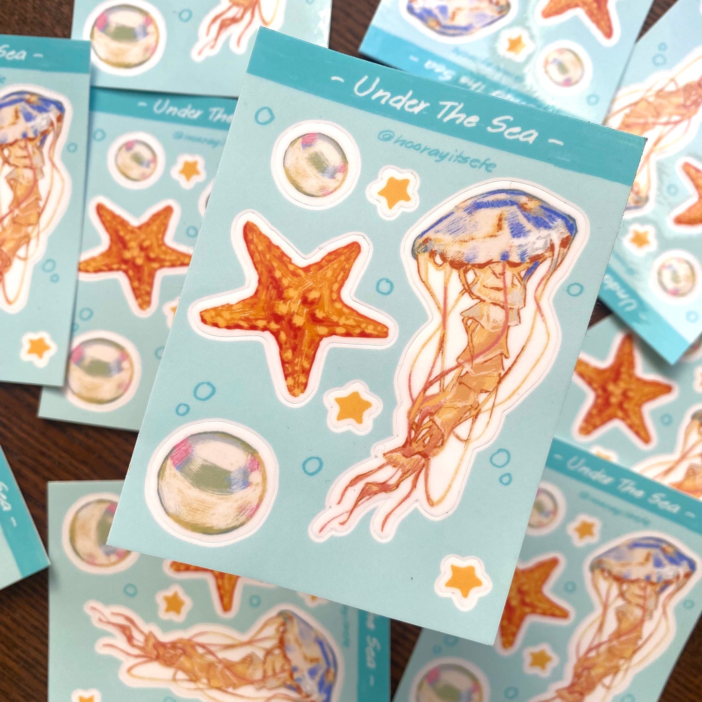 “Under The Sea” Vinyl Sticker Sheet