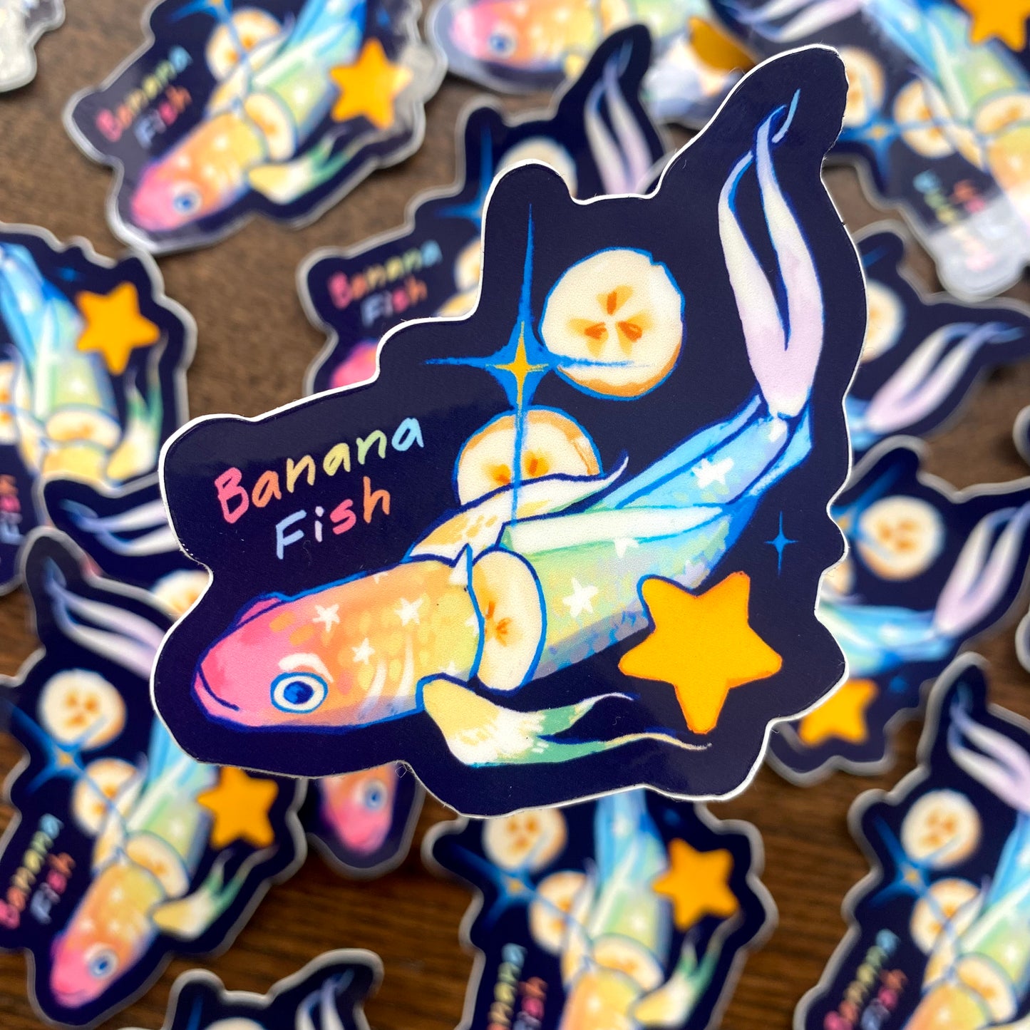 “Banana Fish“ Vinyl Sticker