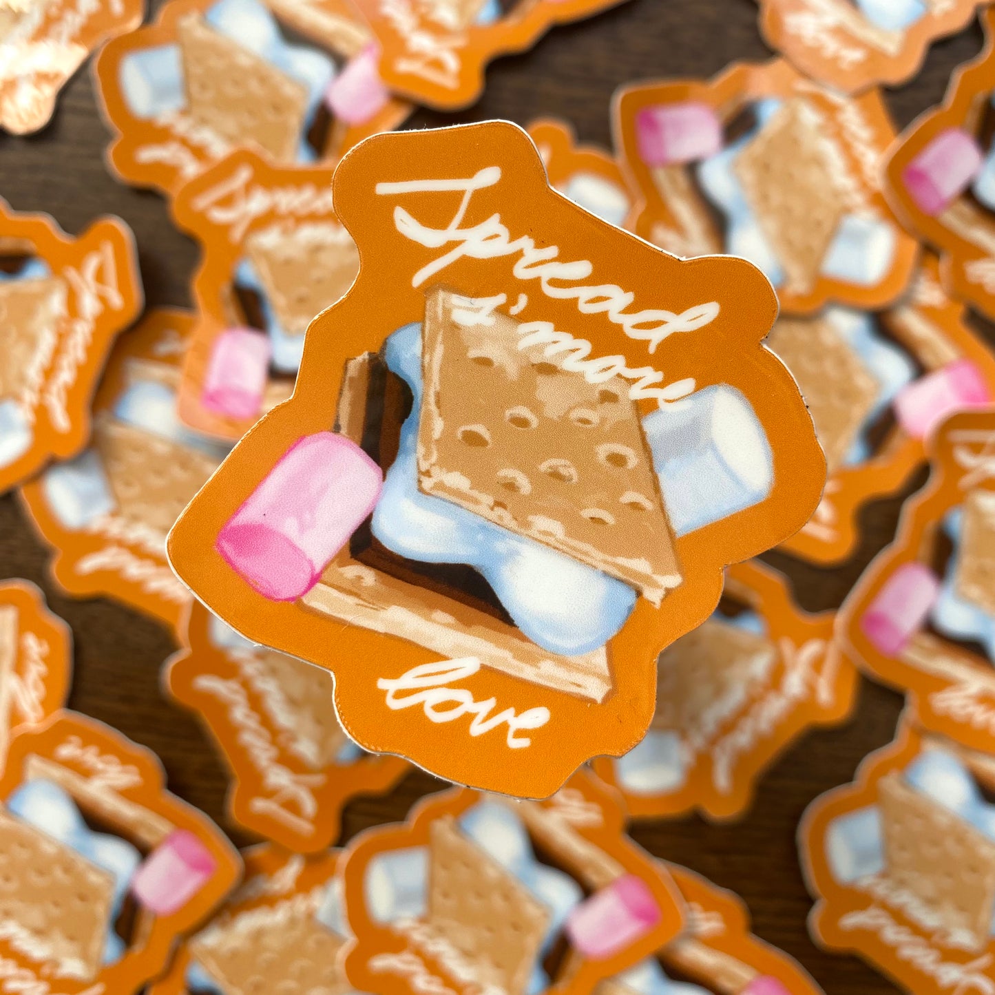 “Spread S'more Love“ Vinyl Sticker
