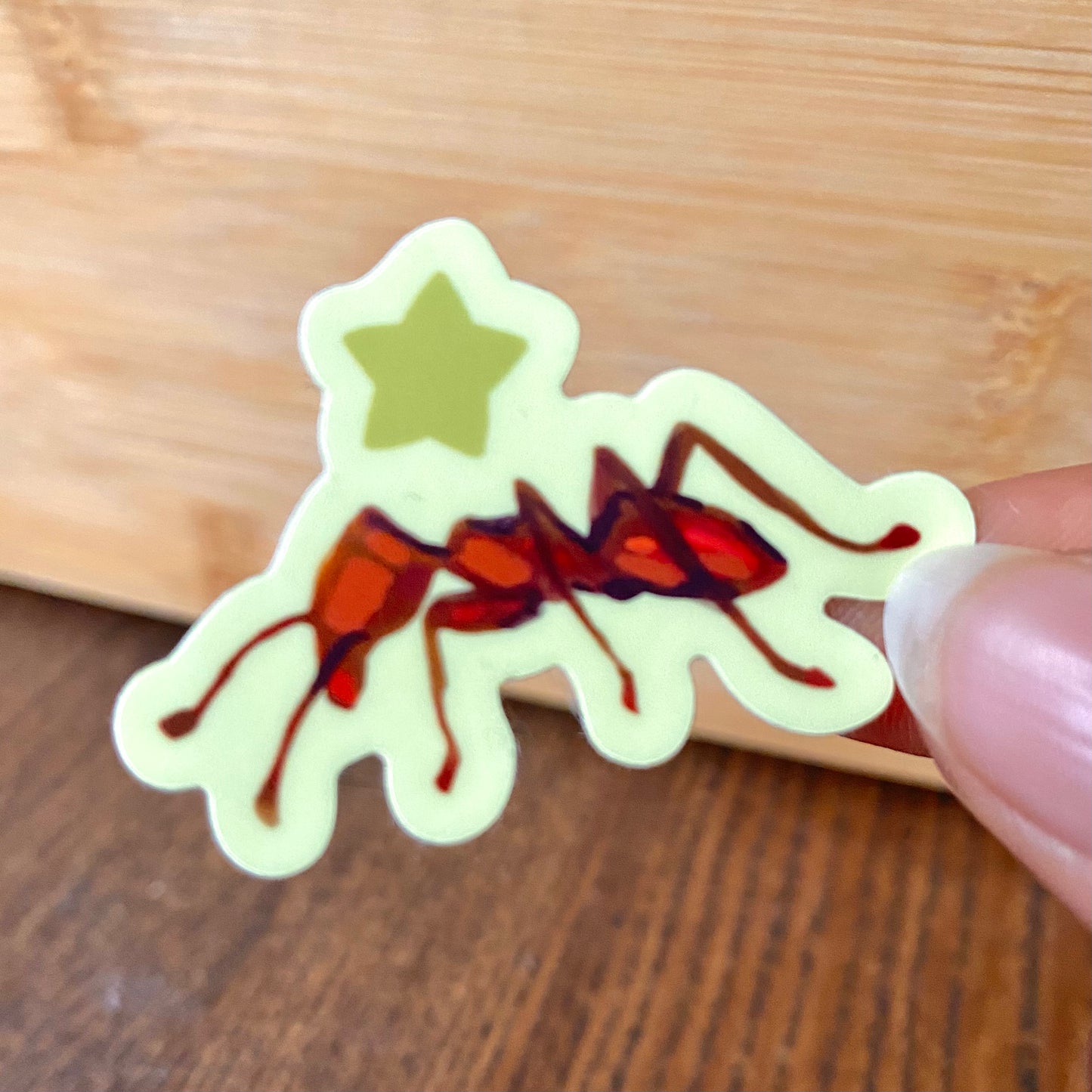 "Pollinator Power Ant" Vinyl Sticker