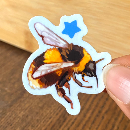 "Pollinator Power Bee" Vinyl Sticker