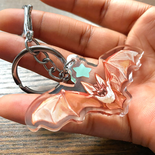 "Battie" Acrylic Keychain