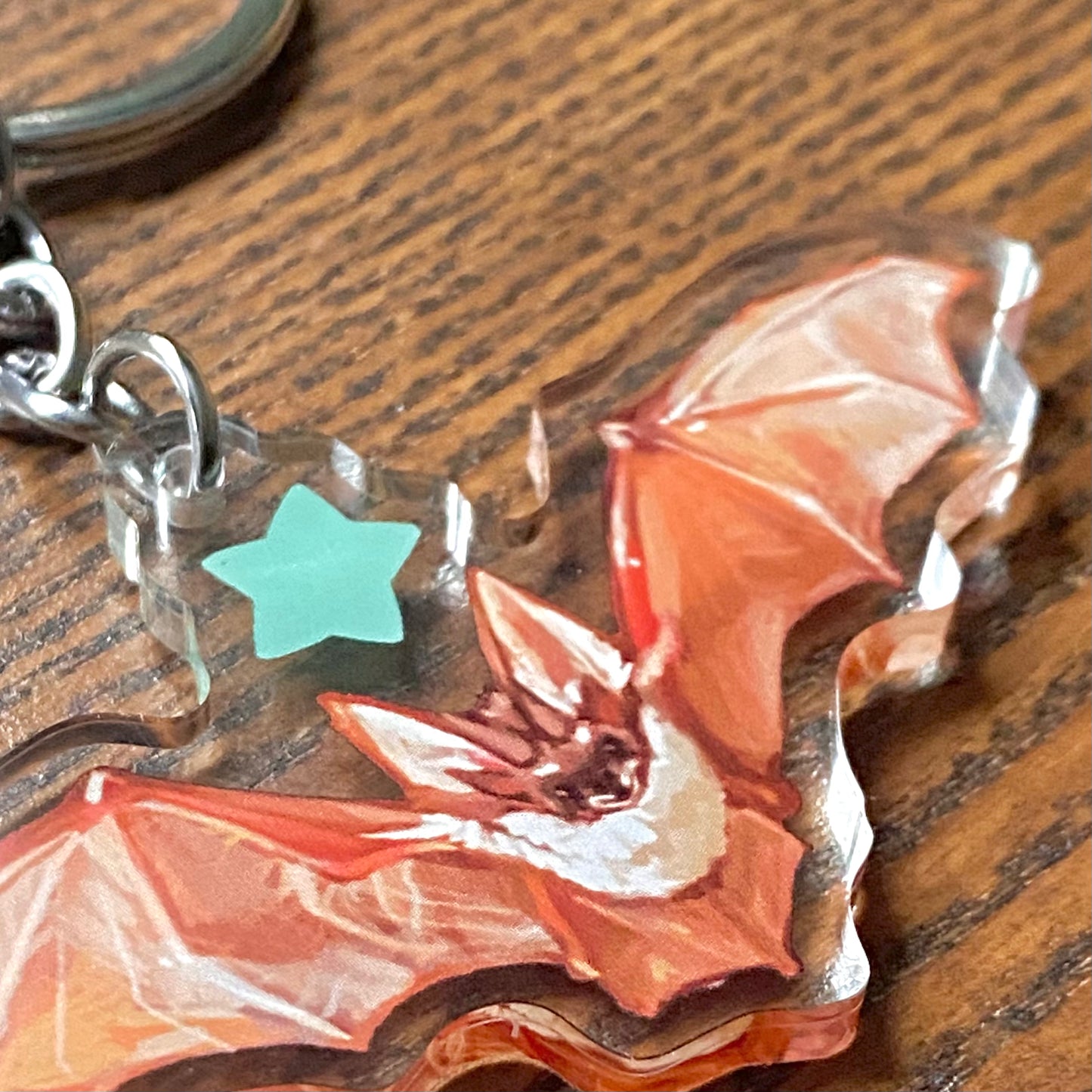 "Battie" Acrylic Keychain