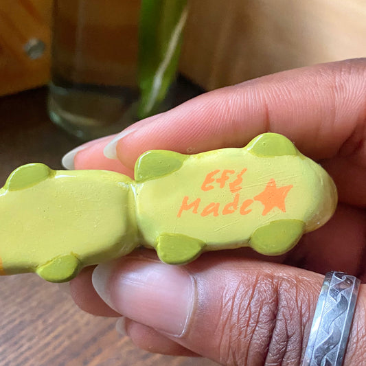 "1 Inch Yeehaw" Polymer Clay Figurine