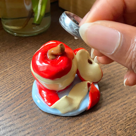 "Peelin" Polymer Clay Figurine