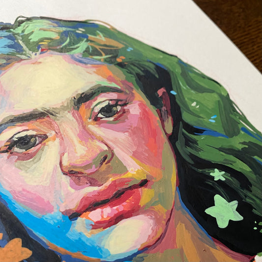 "Sea Moss" Paint Marker Illustration (Original Artwork)