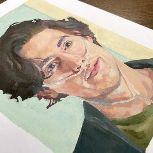 "Touch" Oil Painting (Original Artwork)