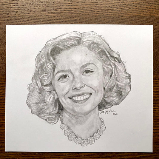 "Wanda Minus Vision" Pencil Illustration (Original Artwork)