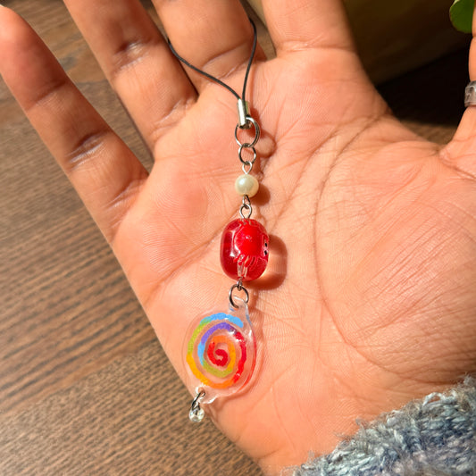 Handmade Beaded Phone Charms