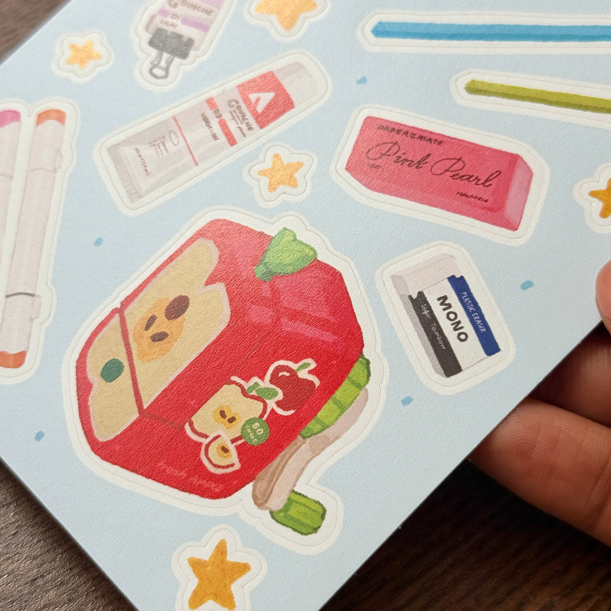 "Art Date" Vinyl Sticker Sheet
