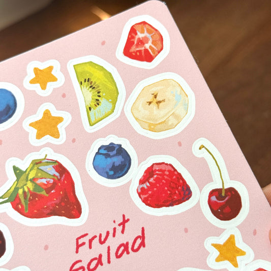 "Fruit Salad" Vinyl Sticker Sheet