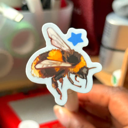 "Pollinator Power Bee" Vinyl Sticker