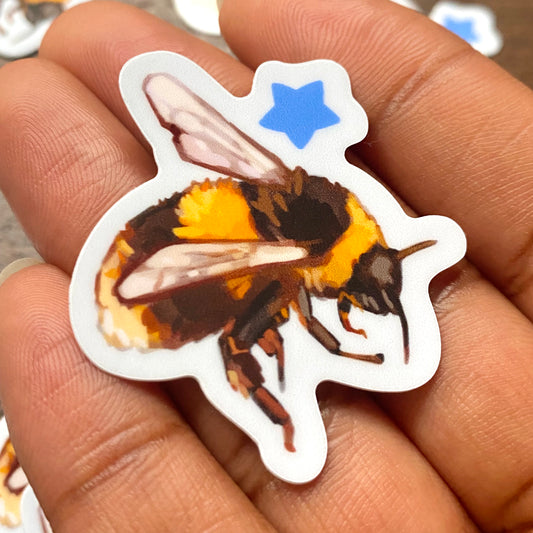 "Pollinator Power Bee" Vinyl Sticker