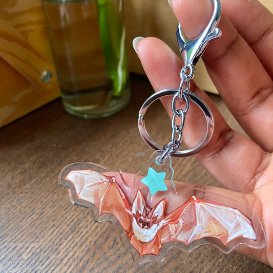 "Battie" Acrylic Keychain