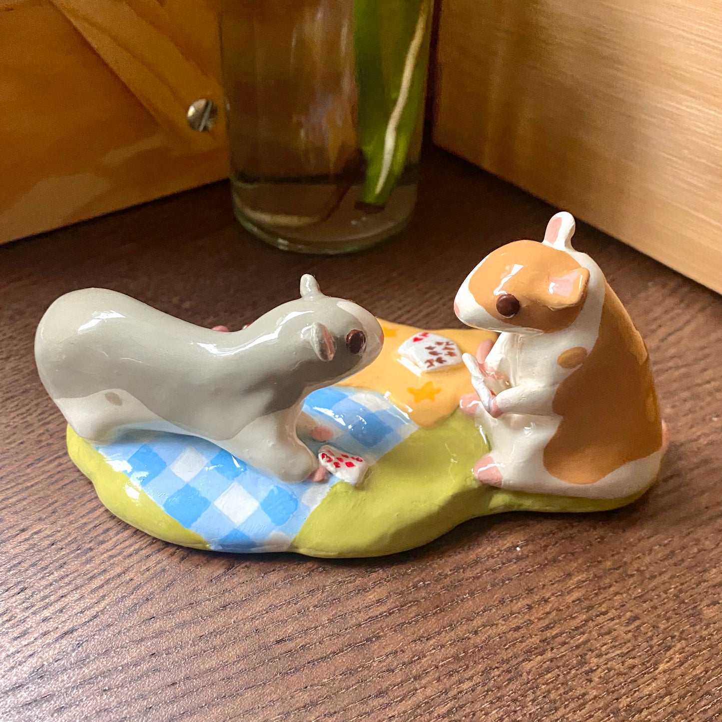 "Friends in Every Universe" Polymer Clay Figurine