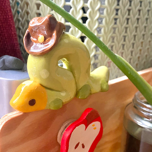 "1 Inch Yeehaw" Polymer Clay Figurine