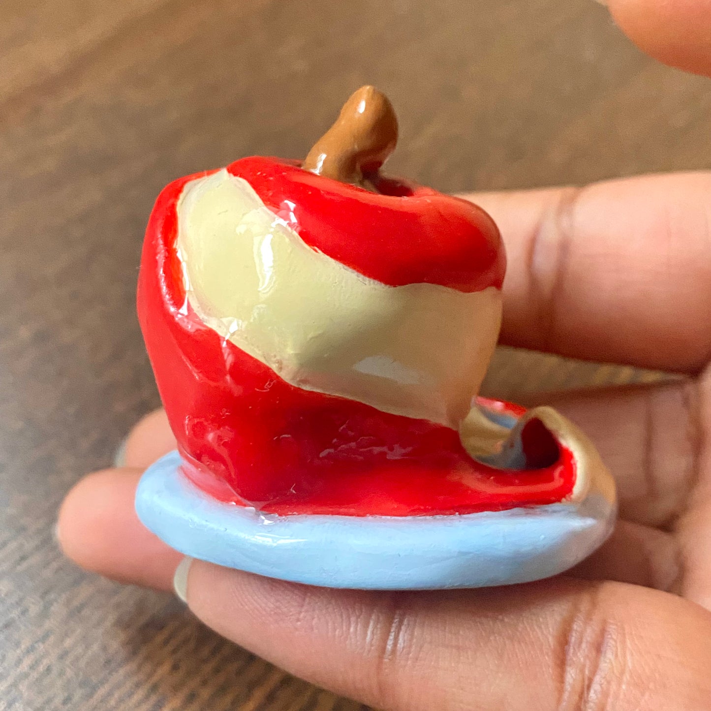 "Peelin" Polymer Clay Figurine