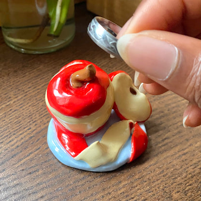 "Peelin" Polymer Clay Figurine