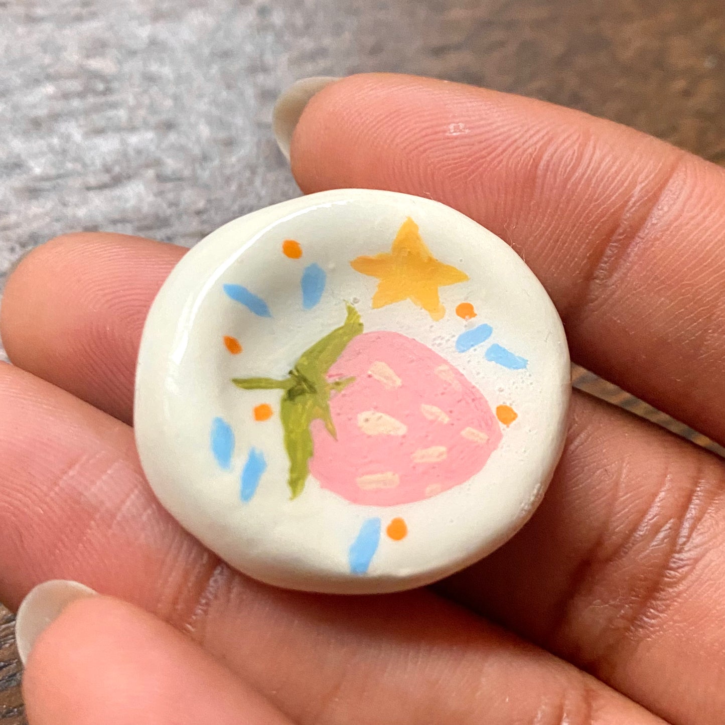Polymer Clay Worry Stones