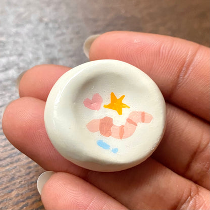 Polymer Clay Worry Stones
