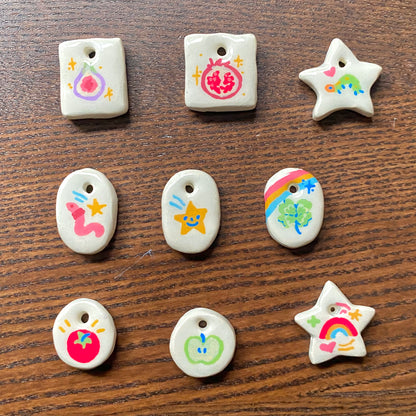 Polymer Clay Pendants