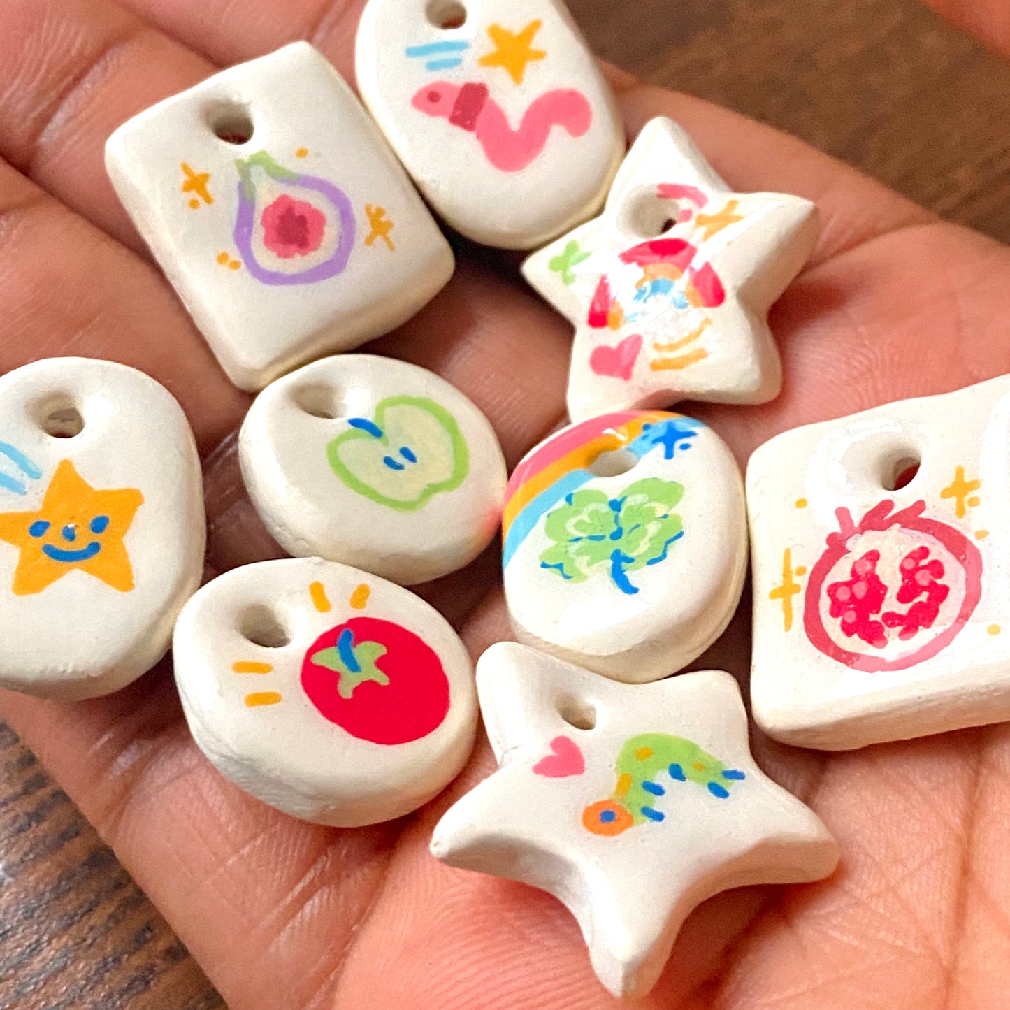 Polymer Clay Pendants