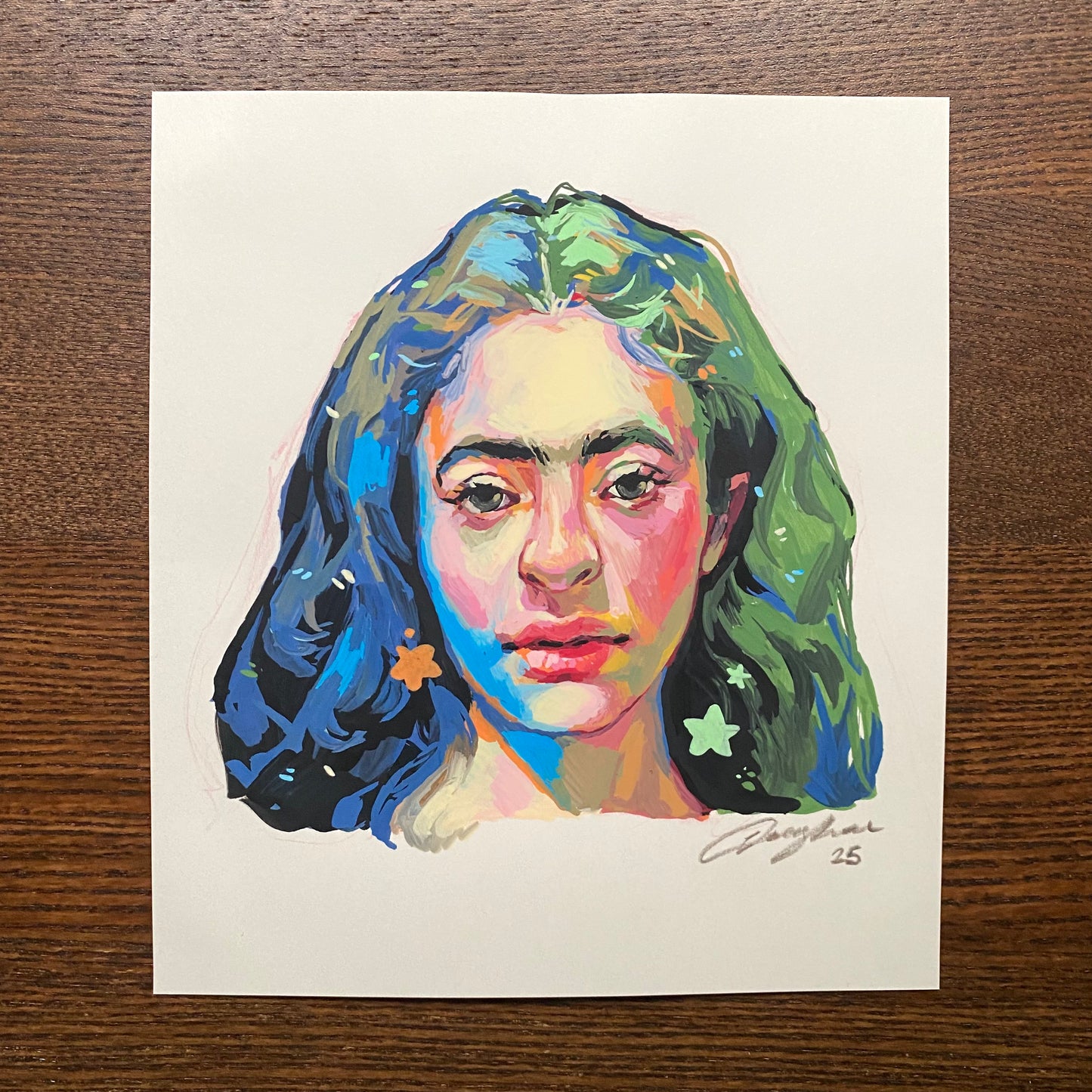 "Sea Moss" Paint Marker Illustration (Original Artwork)