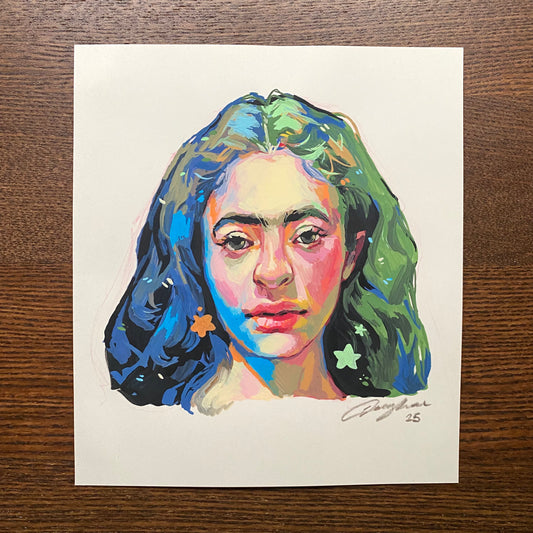 "Sea Moss" Paint Marker Illustration (Original Artwork)