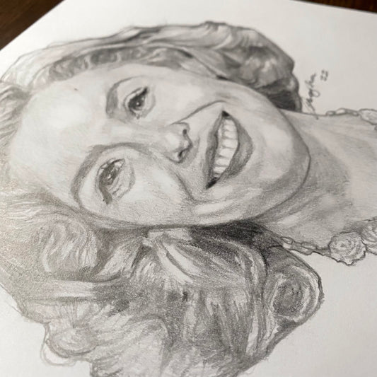 "Wanda Minus Vision" Pencil Illustration (Original Artwork)