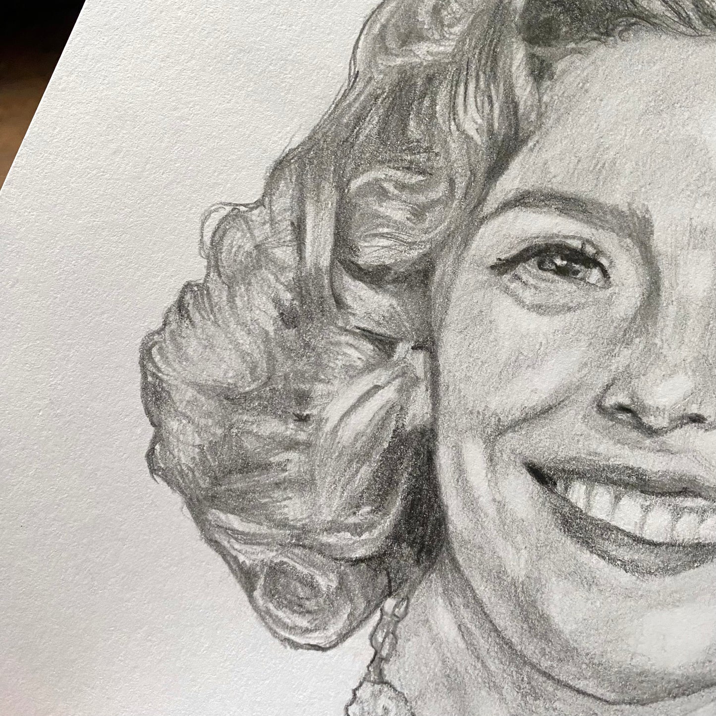 "Wanda Minus Vision" Pencil Illustration (Original Artwork)
