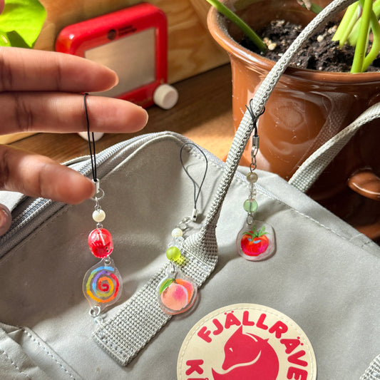 Handmade Beaded Phone Charms