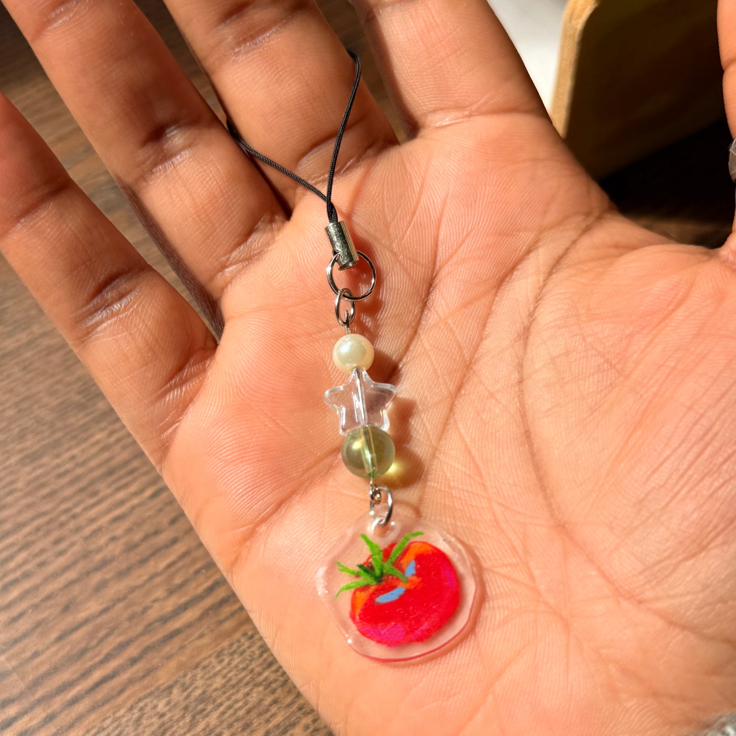 Handmade Beaded Phone Charms