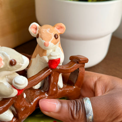 "Spill The Tea" Polymer Clay Figurine