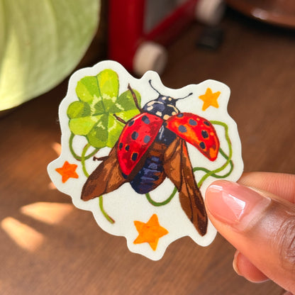 "Lucky Lady" Vinyl Sticker