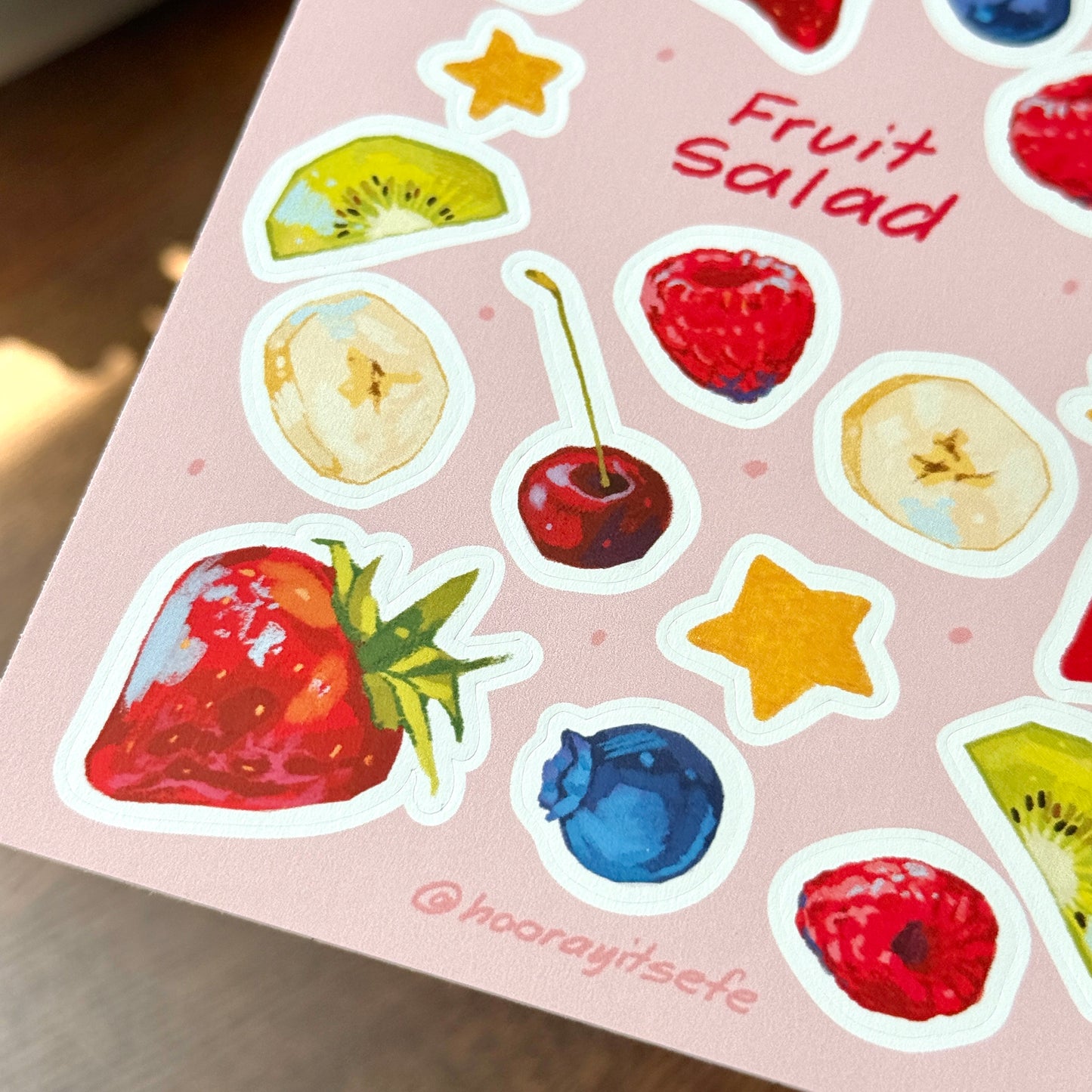 "Fruit Salad" Vinyl Sticker Sheet