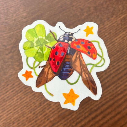 "Lucky Lady" Vinyl Sticker