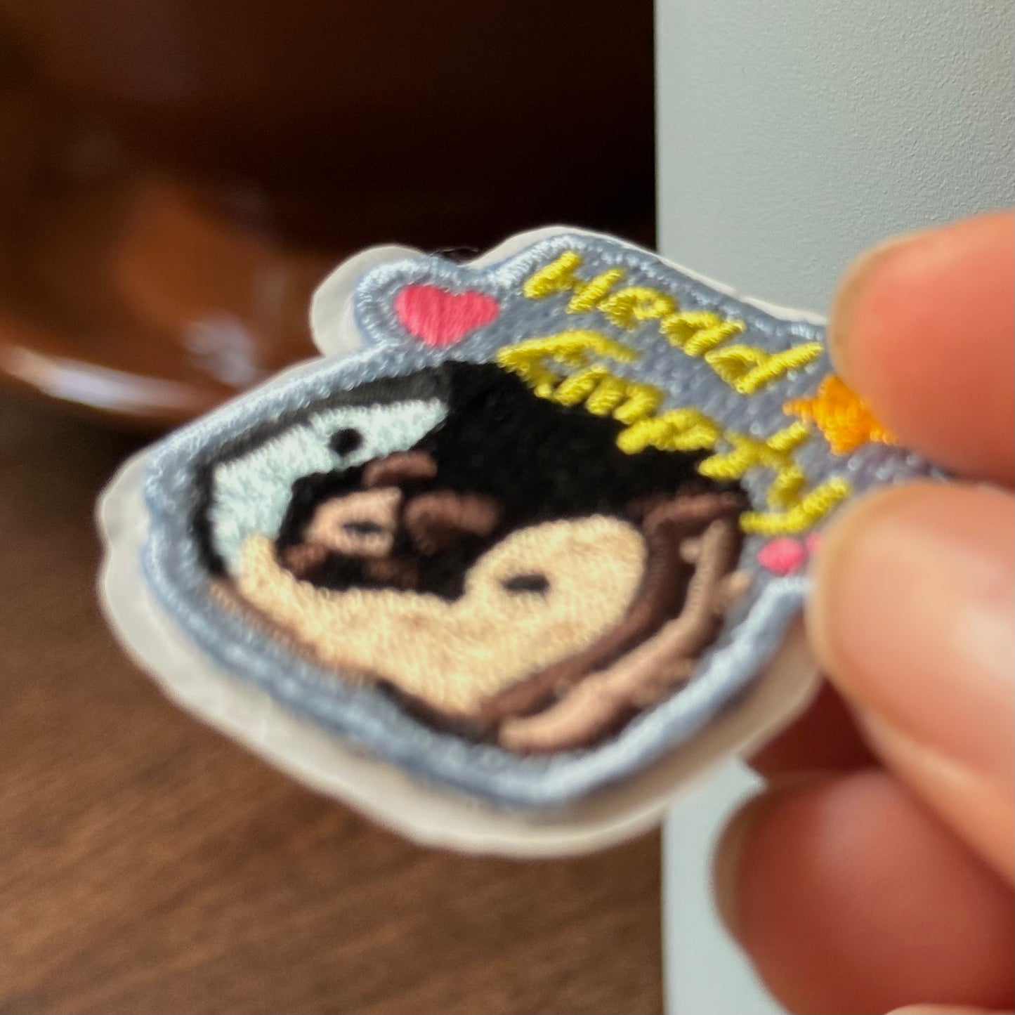 "Head Empty" Embroidered Patch