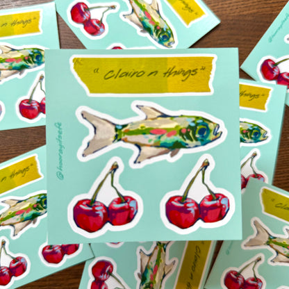 "Clairo n Things" Vinyl Sticker Sheet