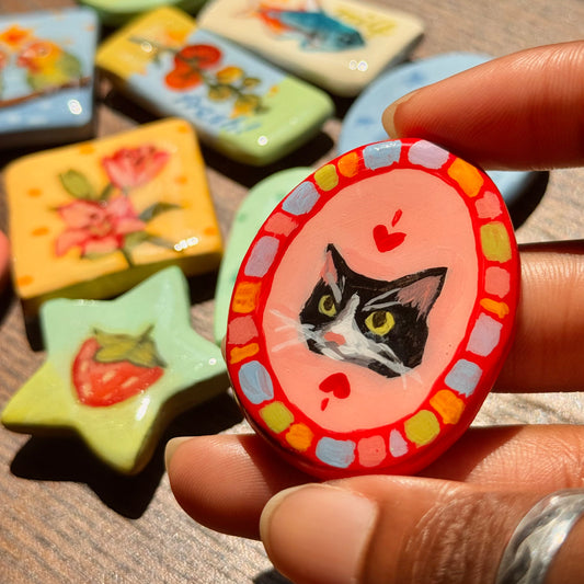 Handmade Clay Magnets