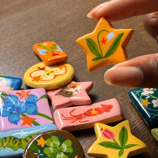 Handmade Clay Magnets